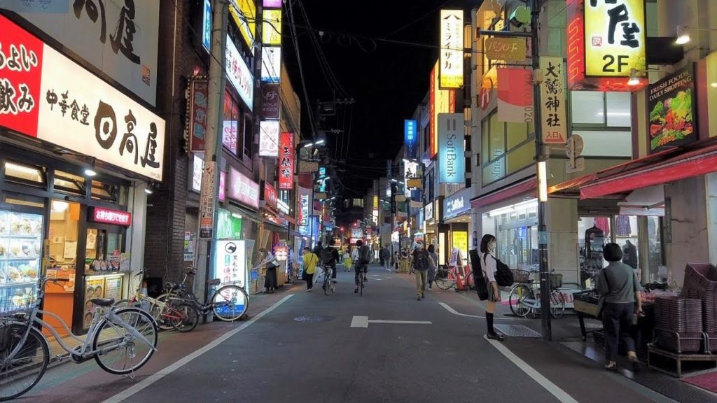 石神井公園　Tokyo Night Walking ✨4K　Shakujii-koen　Shopping Streets　Japan🎧HQ 3D Audio　（東京都・練馬区）駅前散歩