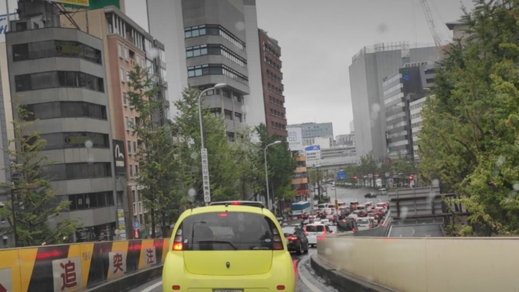 大阪 雨ドライブ 移動ライブカメラ Live camera osaka JAPAN No.90
