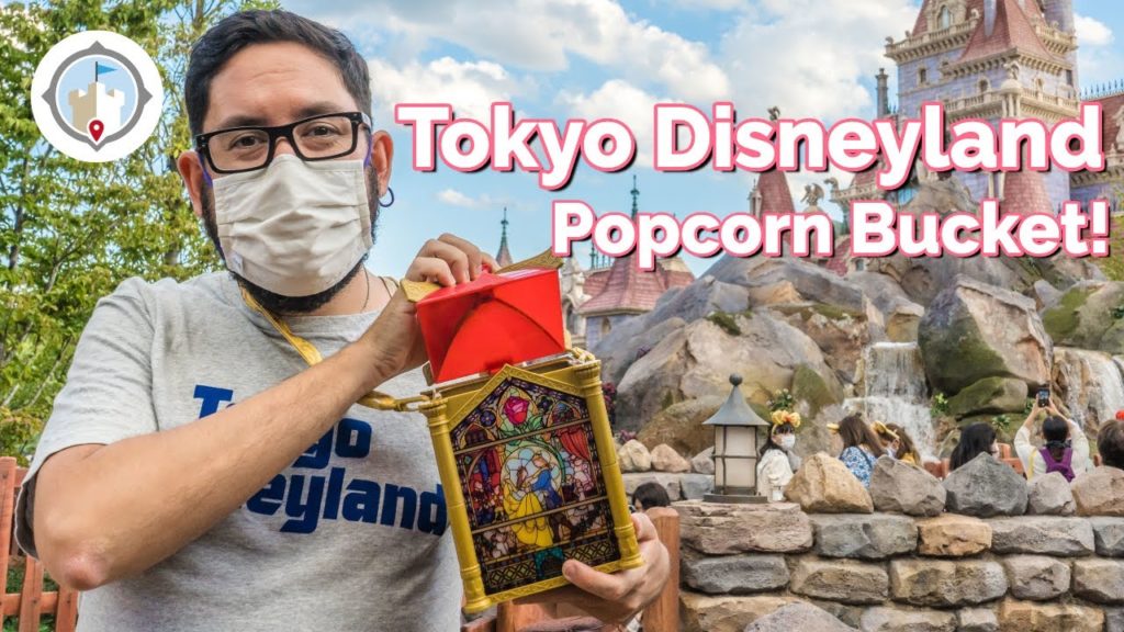 Beauty and the Beast Snacks & Popcorn Bucket at Tokyo Disneyland | JAPAN FOOD GUIDE