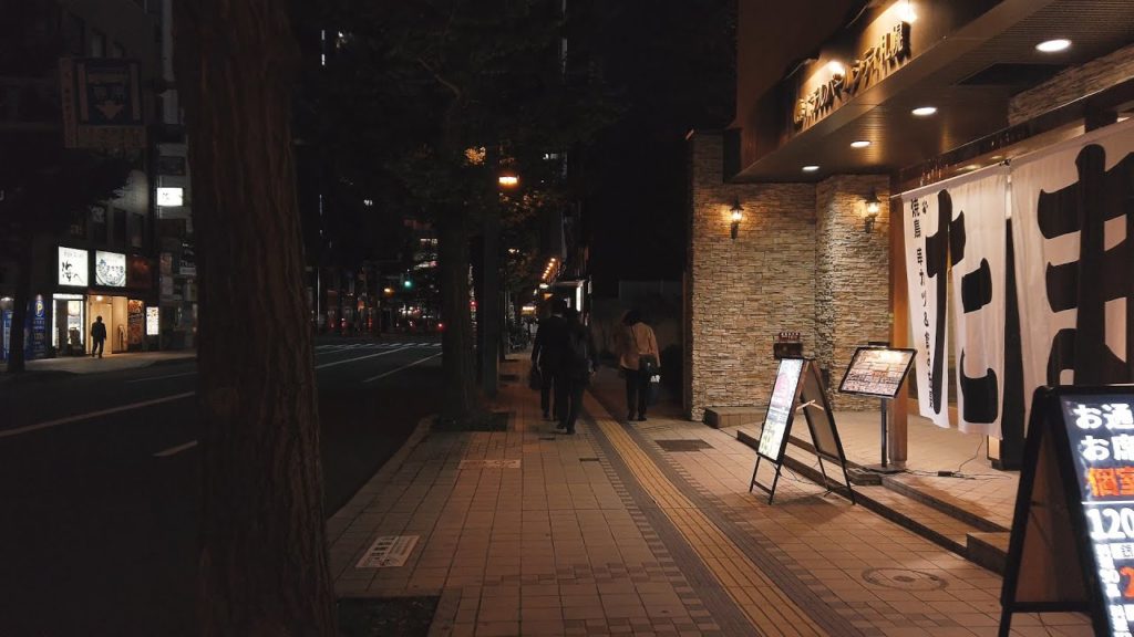 4K Walk in Hokkaido Sapporo Kita-ku Near Sapporo Sta. 札幌 北区 札幌駅付近 Binaural ASMR