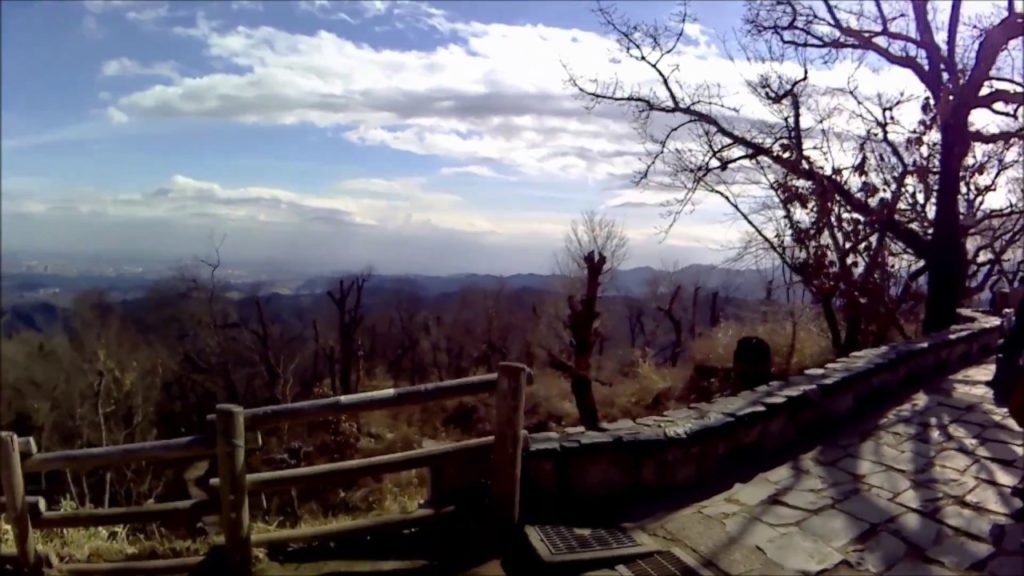 Let's walk down from Mount Takao (高尾山) 2017 WINTER