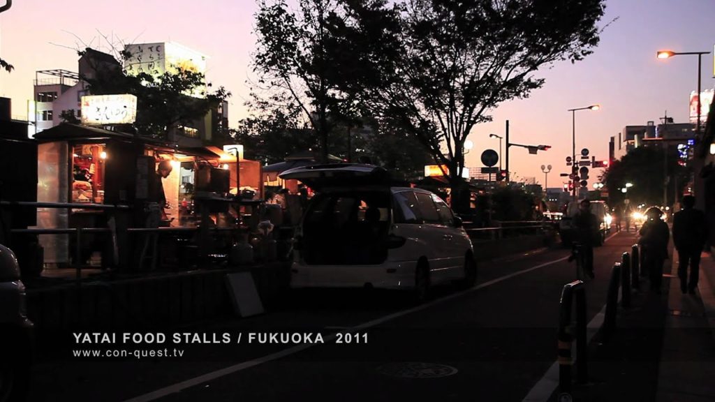 Japanese Yatai Food Stalls: Fukuoka