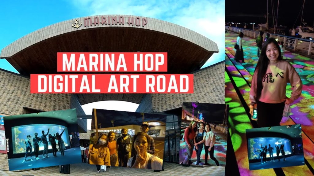 Marina Hop Digital Art Road (広島マリーナホップ) | Hiroshima Japan