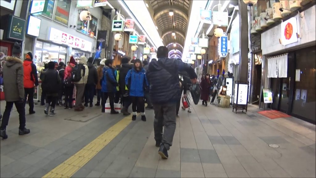 삿포로 여행, 눈축제 기간의 스스키노 거리 Sapporo travel vlog : susukino