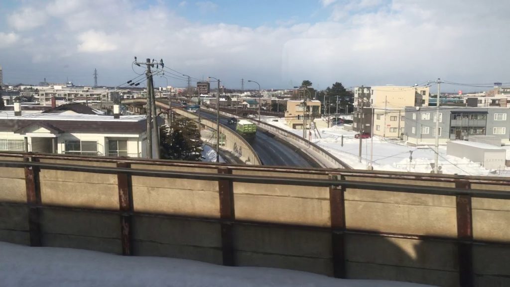 일본여행) 삿포로역으로 향하는 바깥 풍경sapporo travel, go to sapporo station