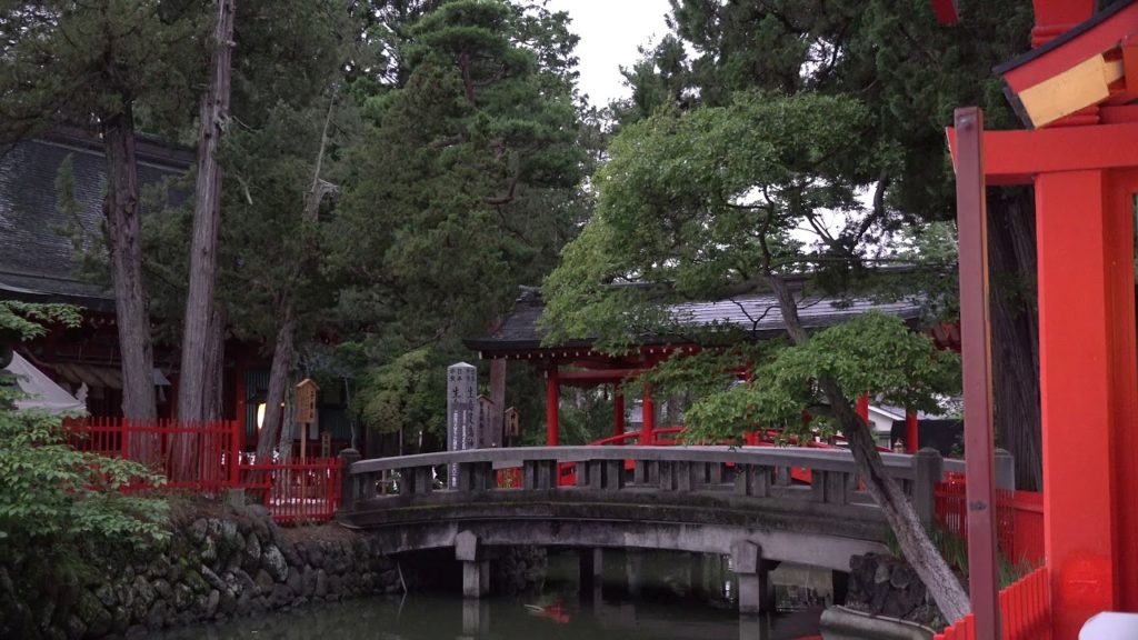 【4K】Ikusimatarosima shrine Dawn - early morning (Japan Nagano Prefecture Ueda City)