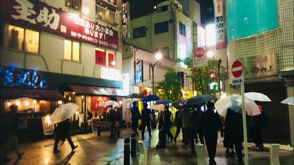 4K 60fps Rainy Night Walk in Tokyo Shinagawa (品川) Japan, Before a Big Typhoon 台風の前夜【October 2020】 4K 60fps Rainy Night Walk in Tokyo Shinagawa (品川) Japan, Before a Big Typhoon 台風の前夜【October 2020】