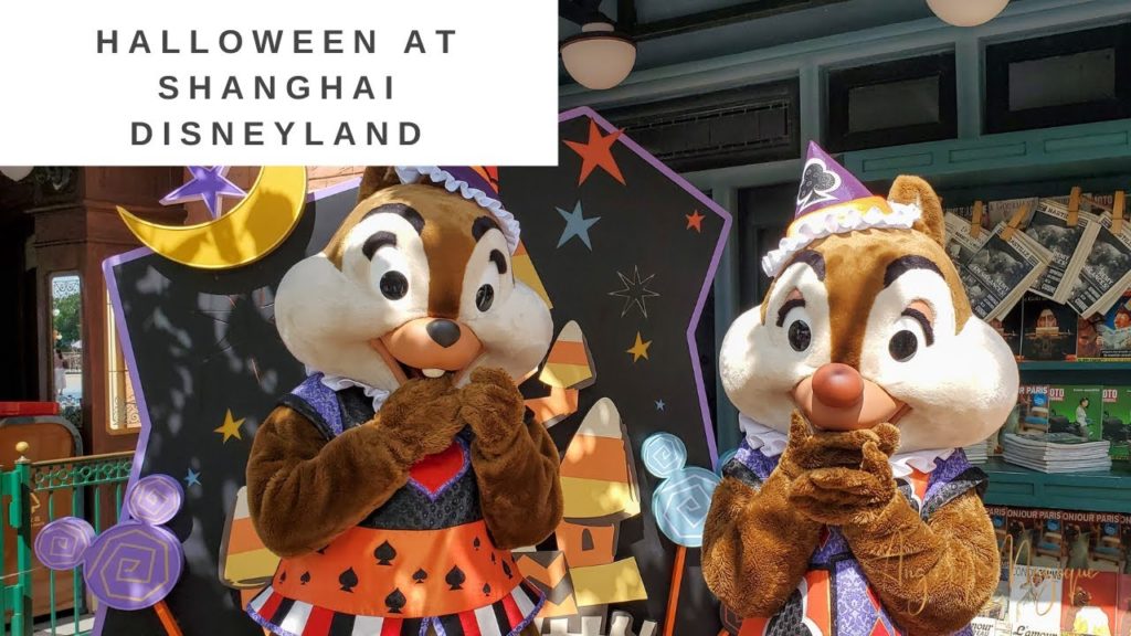 Celebrating Halloween in 2020 at Shanghai Disneyland