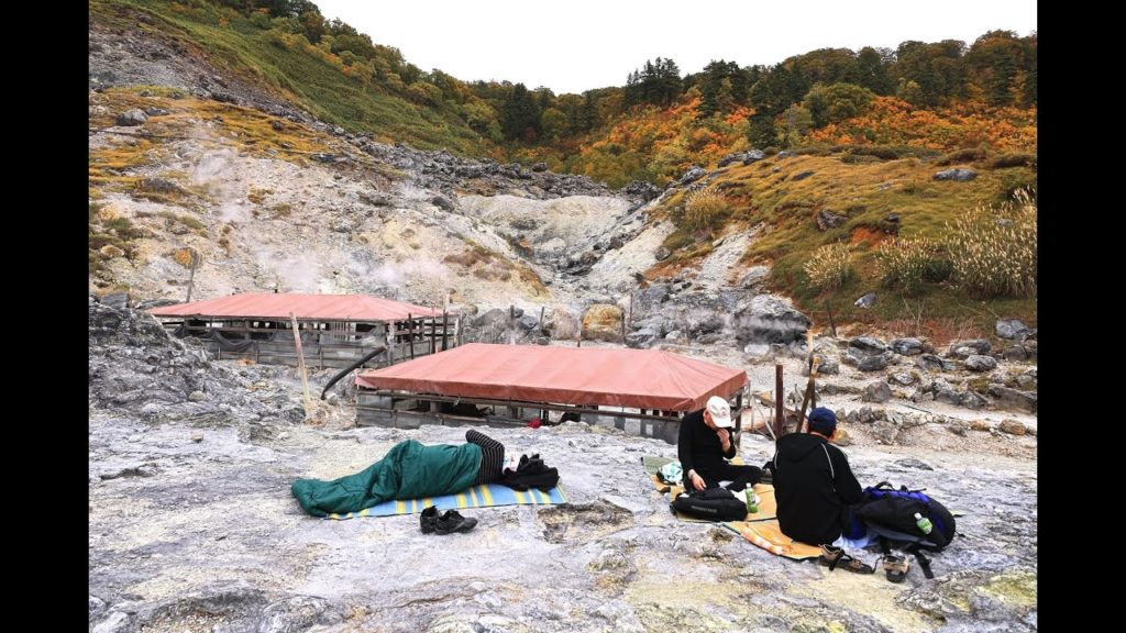 JG☆☆☆☆☆8K HDR 秋田 玉川温泉の秋 世界的に著名な癒しの温泉( 天然記念物)Akita,Tamagawa Onsen in Autumn, World Famous Healing Spa