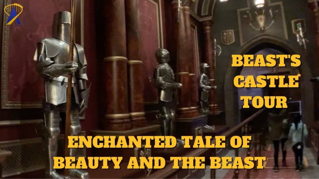 Beast's Castle Tour at Tokyo Disneyland - Enchanted Tale of Beauty and the Beast Queue