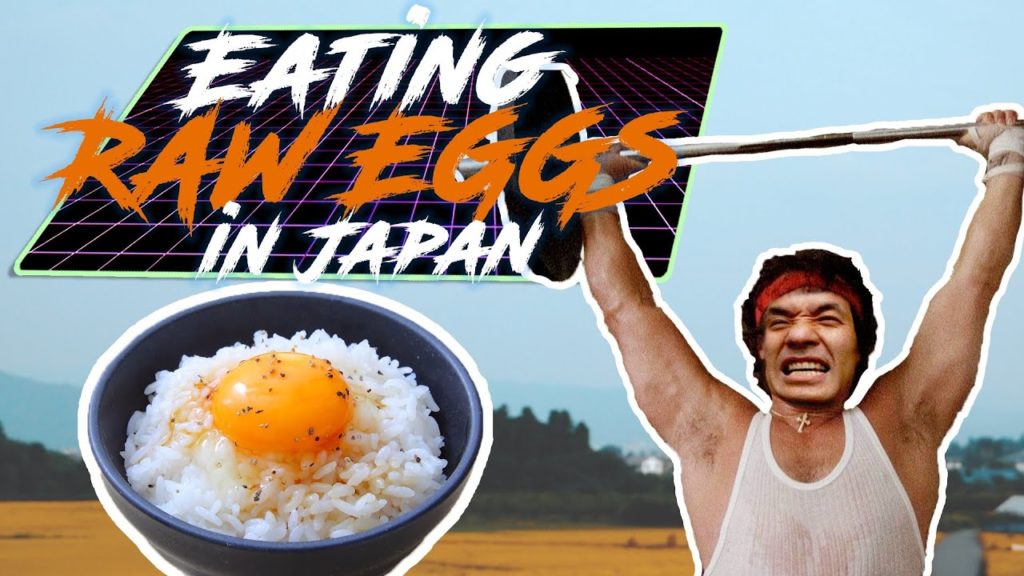 Why Japanese People Love Eating Raw Eggs| Tribute to a US celebrity. Why Japanese People Love Eating Raw Eggs| Tribute to a US celebrity.