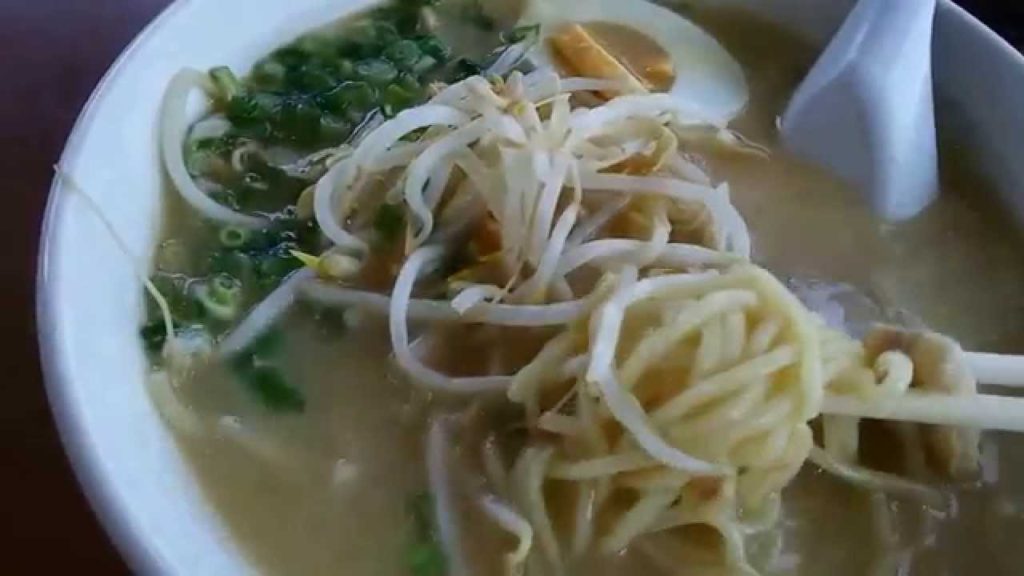 Delicious Ramen noodle at restaurant KYUJIRO, Ibusuki City, Kagoshima