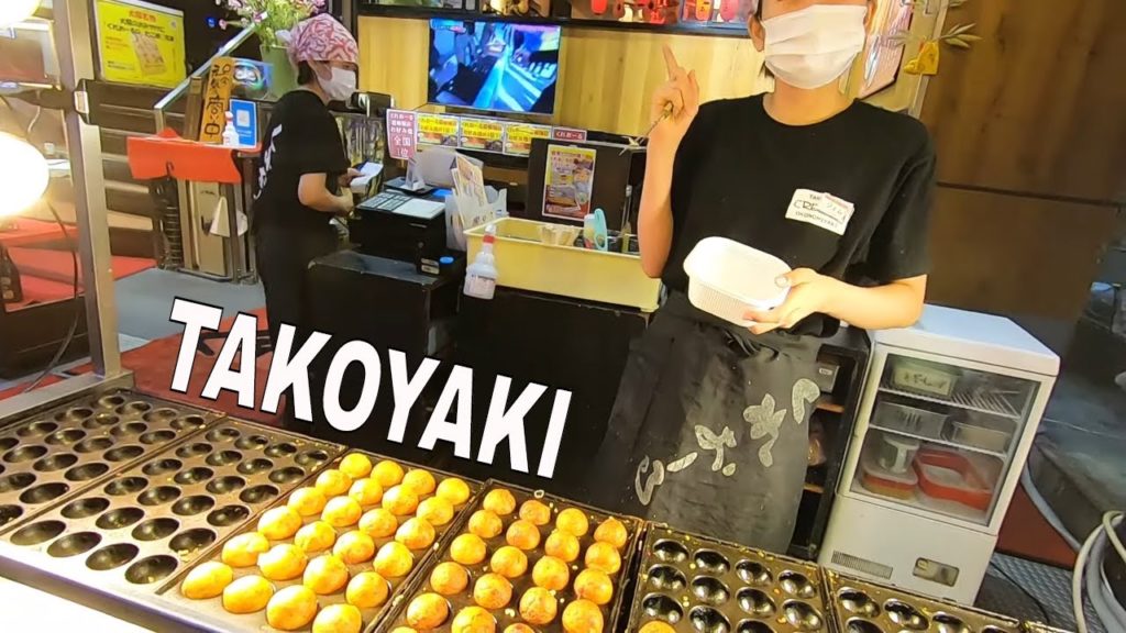 Hunting for Takoyaki in Osaka Japan