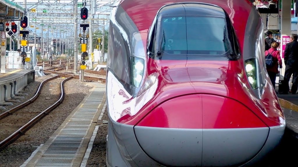 秋田新幹線E6系こまち "Beautiful Red" ! Akita Shinkansen E6 Series 'Komachi'