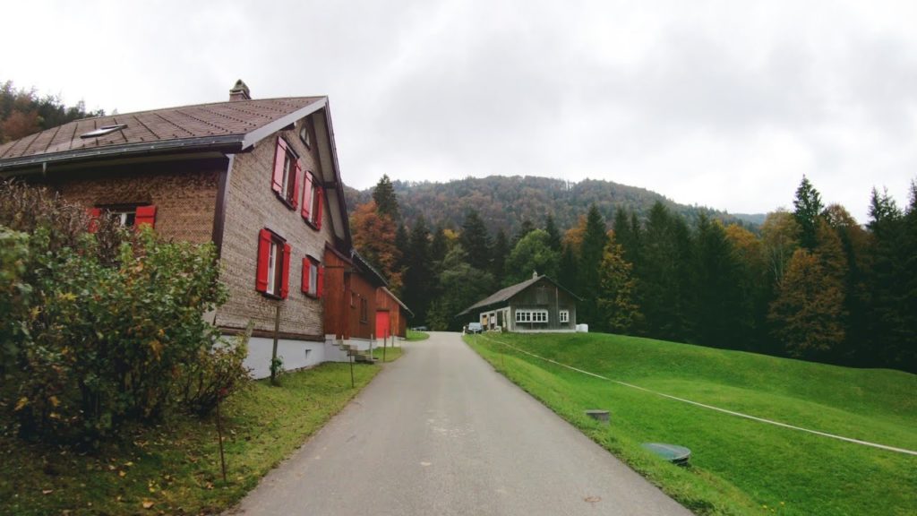 Driving in Switzerland 8: Wattwil 4k 60fps