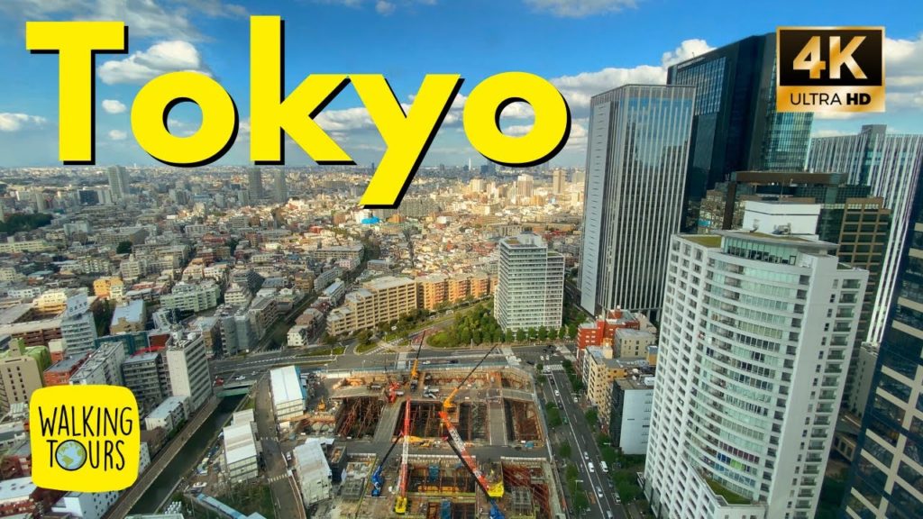 Watch Tokyo from high above | SUPER RELAXING | 4K Walking Tour Watch Tokyo from high above | SUPER RELAXING | 4K Walking Tour