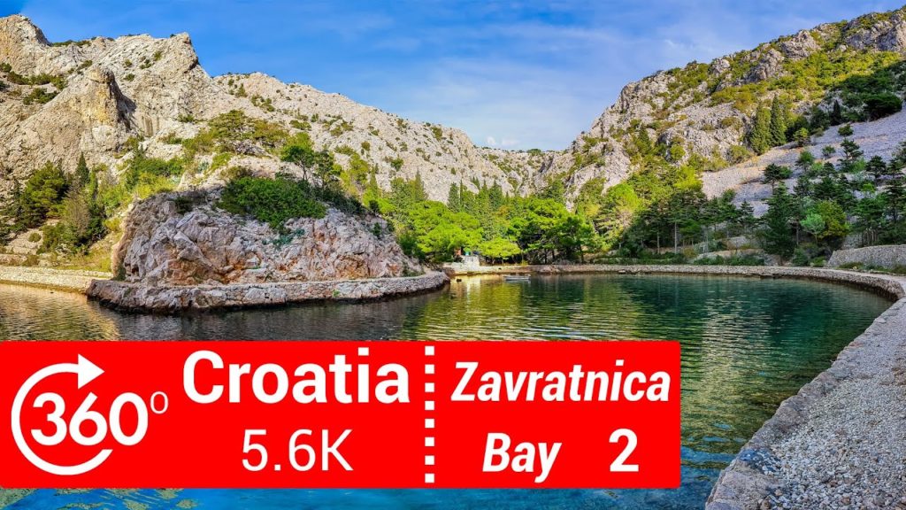 360 Croatia: Zavratnica Bay 2 | Autumn | Travel Relaxing 360 VR Video & Relaxing Music