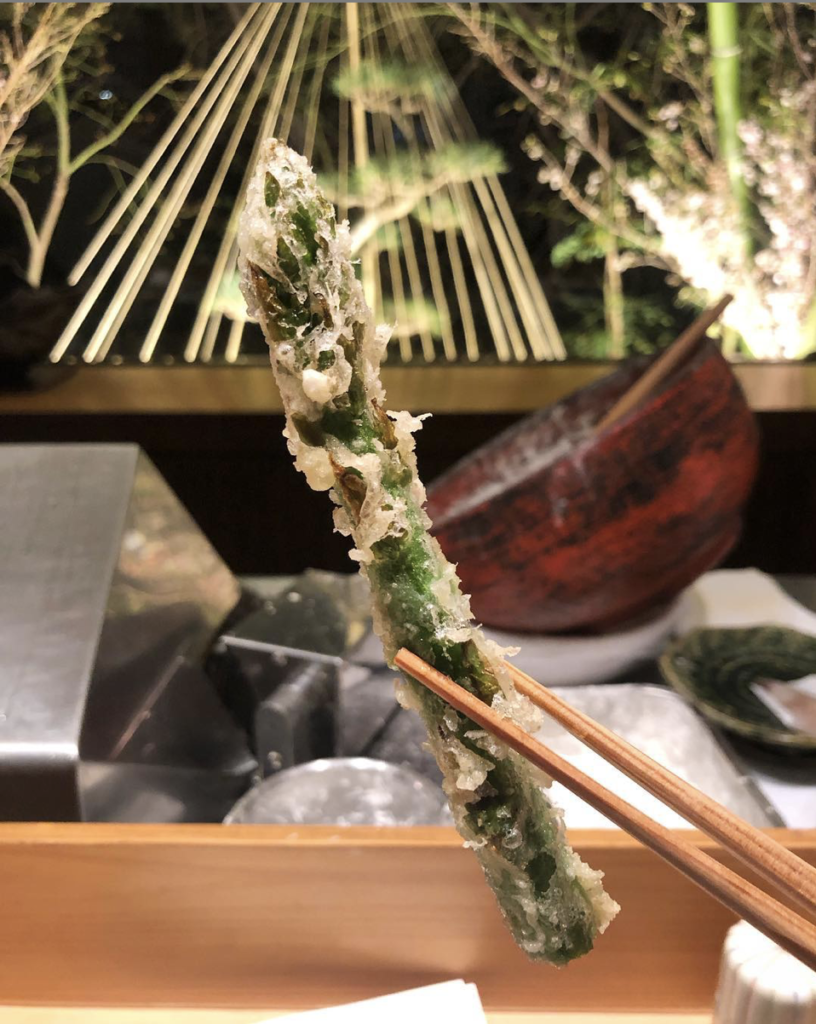 Asparagus tempura :)
