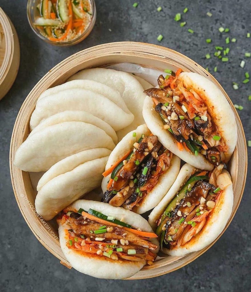 Hoisin Mushroom Gua Baos