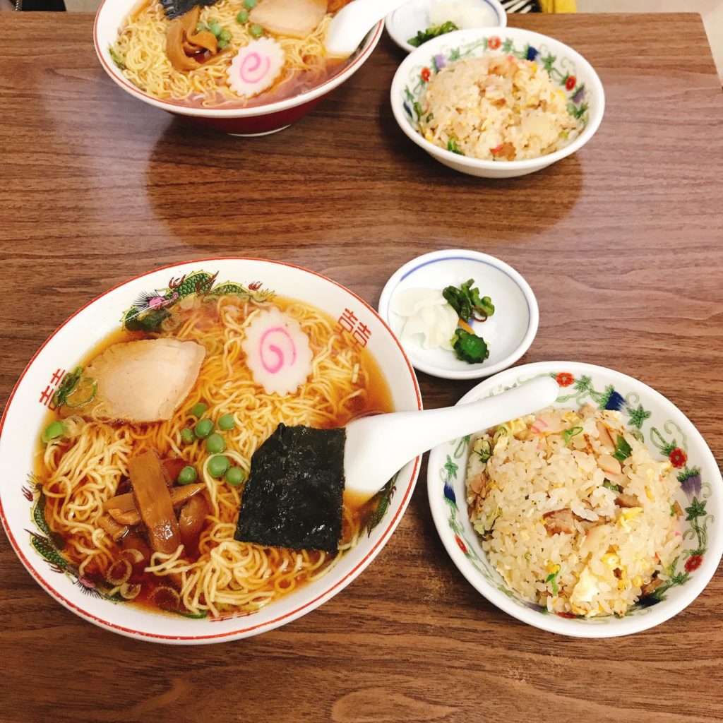 Don't neglect local lunch counters! Today's cheap lunch in Omiya.