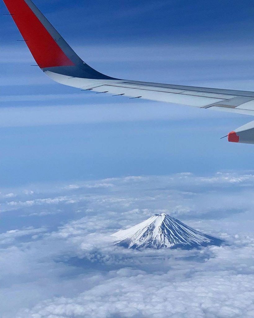 The beauty of Mt. Fuji from above captured by @fujinomiyashi.kankou  Have any of...