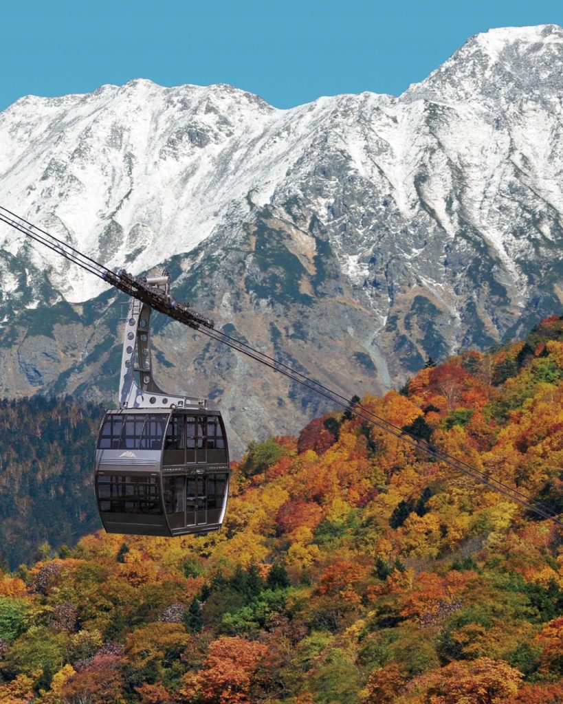 How breathtaking are these views? 
The Shinhotaka Ropeway in Takayama City, Gifu...