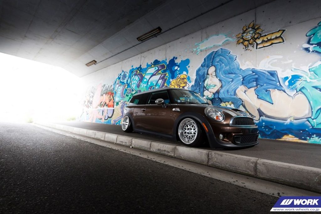 Auto Service Oshima Mini on WORK Seeker MX 16 inch #artofwheel...