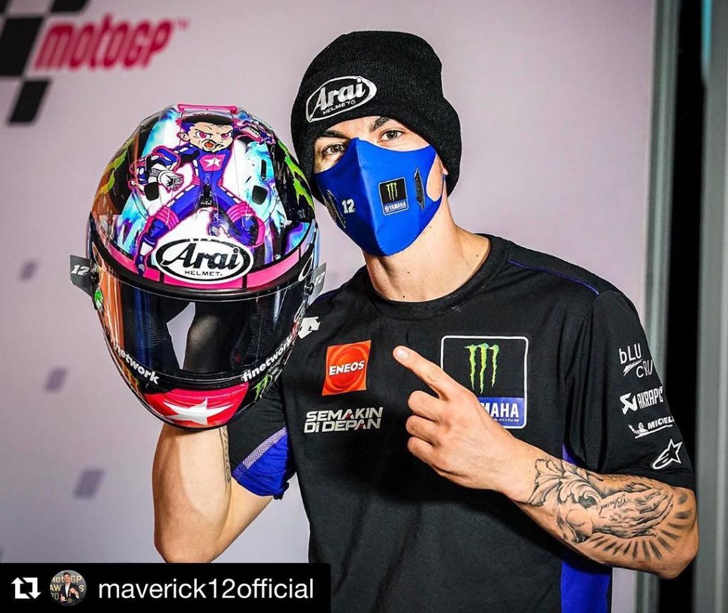 10/10 
・・・
#Repost @maverick12official 
・・・
Special helmet design for the #Europ...