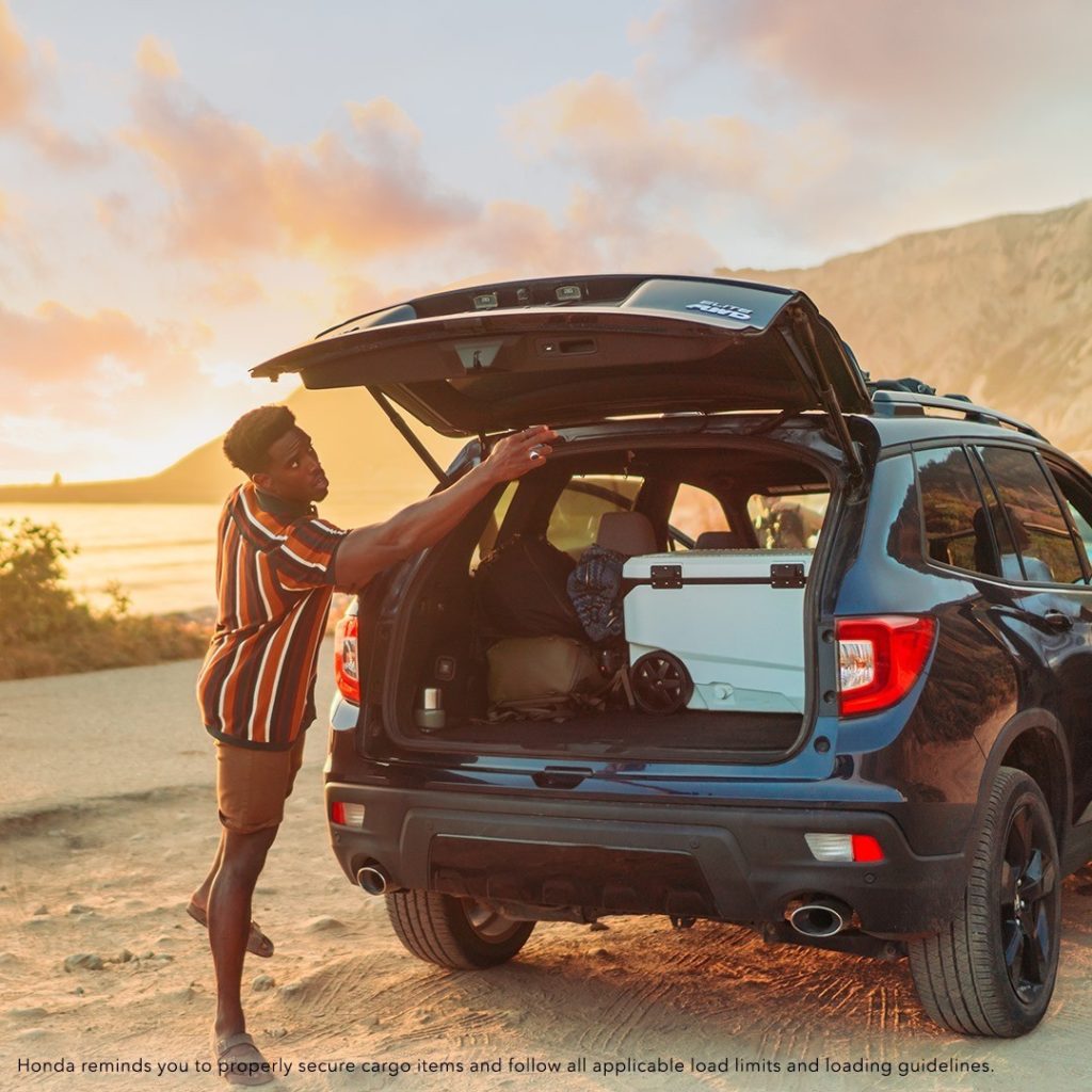 Pack up for adventure with the #HondaPassport : @karl_shakur....