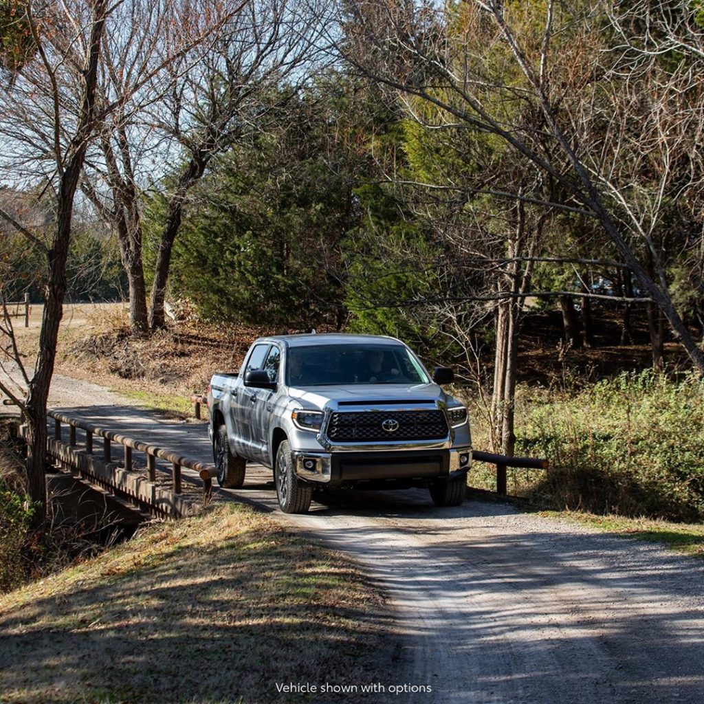 Built to build bridges. #Tundra #LetsGoPlaces...