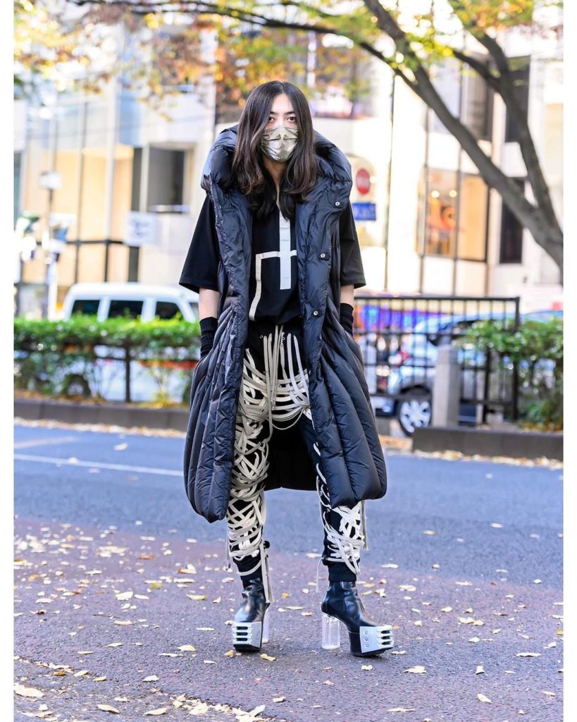 We met 22-year-old @Haruki_h25 on the street in Harajuku today. His look is all ...