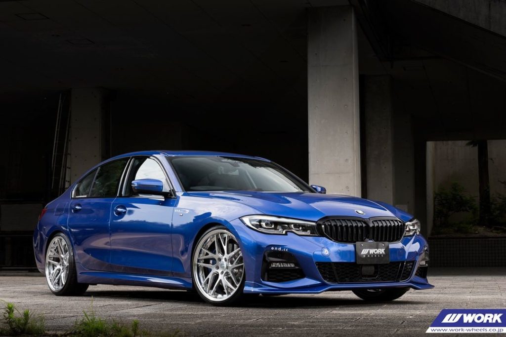 @end.cc BMW 320i on WORK Gnosis CVX #artofwheel...