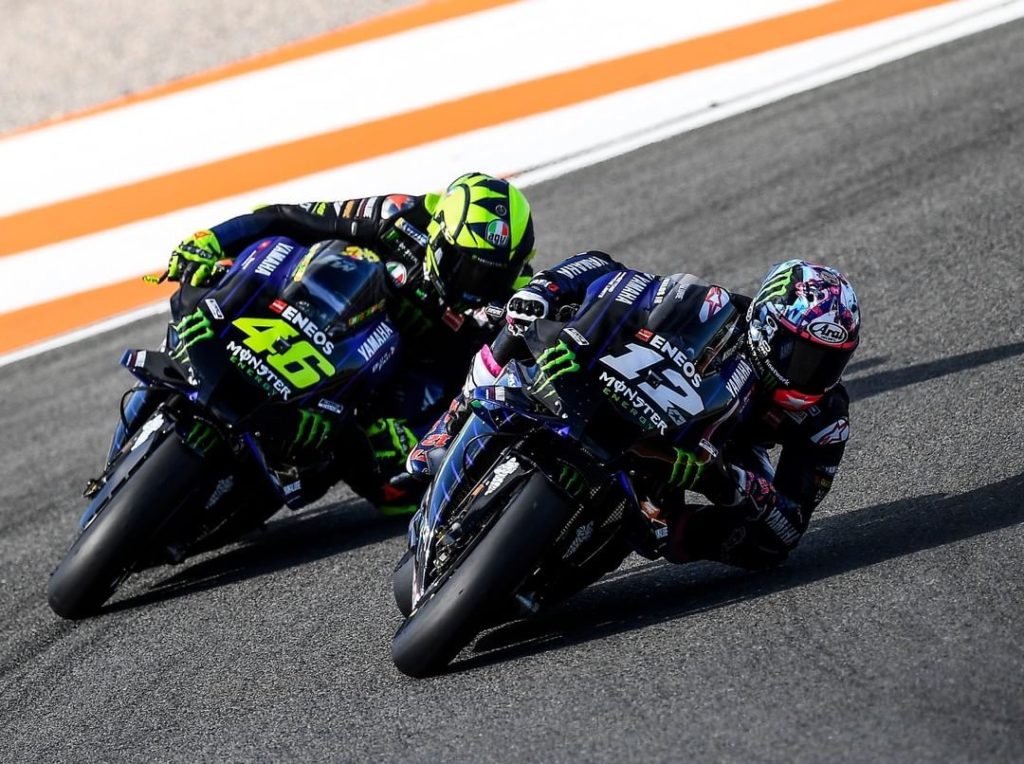 Next stop: Portimão, Portugal  #MonsterYamaha  #MotoGP  #ValenciaGP...