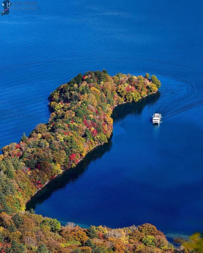 Check out Hangetsuyama Observation Deck in Tochigi Prefecture, which features a ...