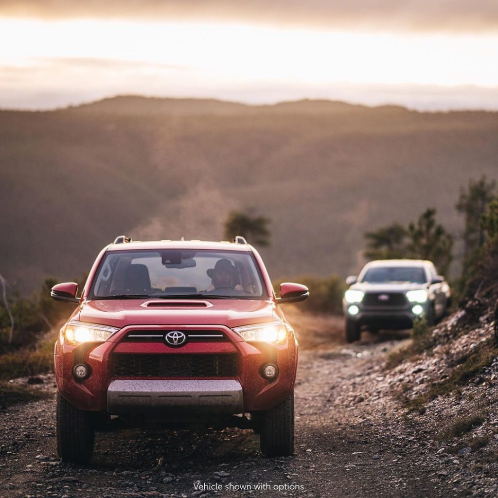 A powerful gaze. #4Runner #TRD Off-Road #LetsGoPlaces...