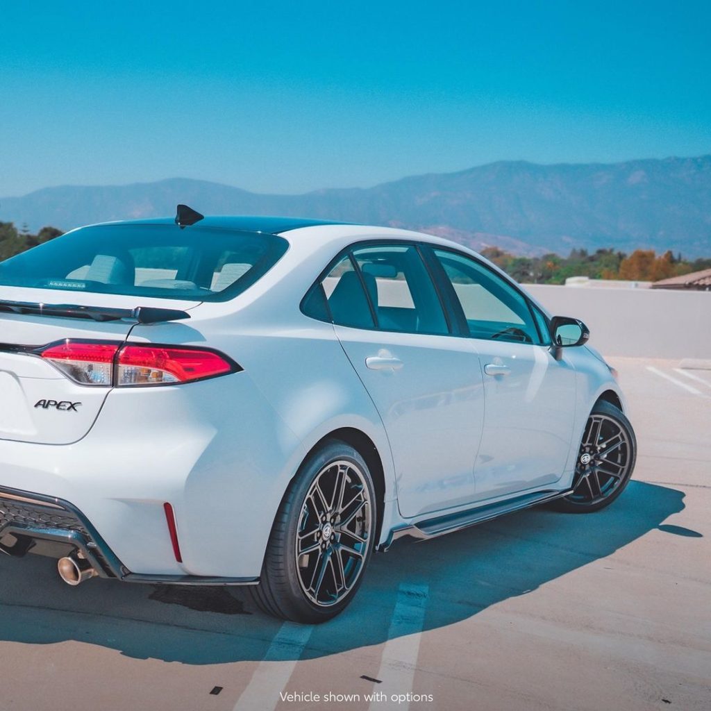 Apex, meet the summit. #Corolla Apex Edition #LetsGoPlaces...