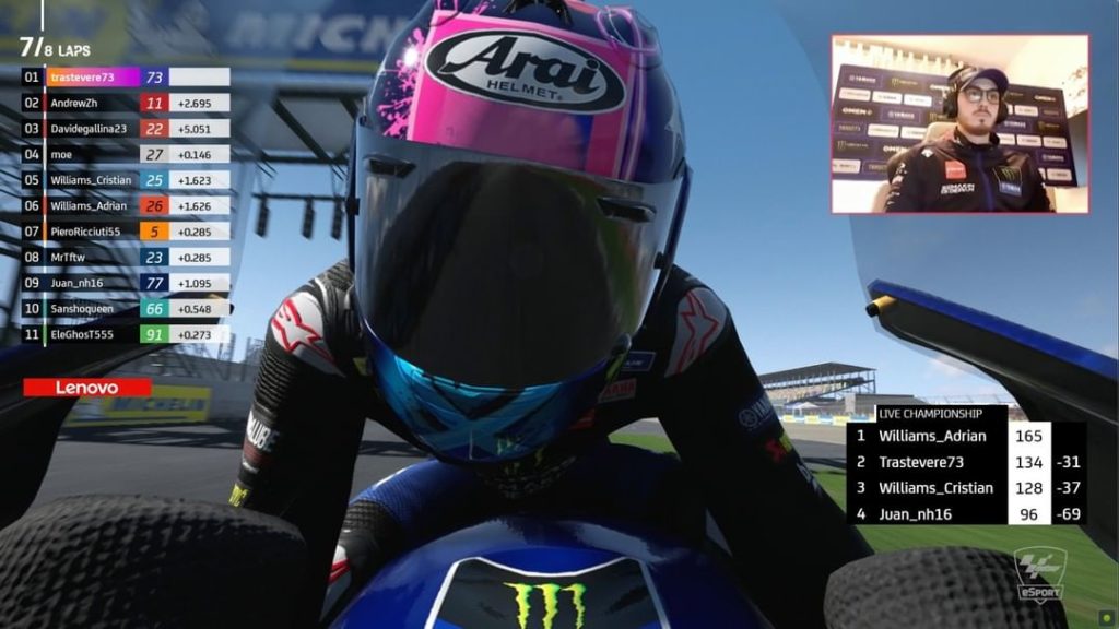 A textbook @motogpesport win in Silverstone by @73trast!  #MonsterYamaha  #Moto...