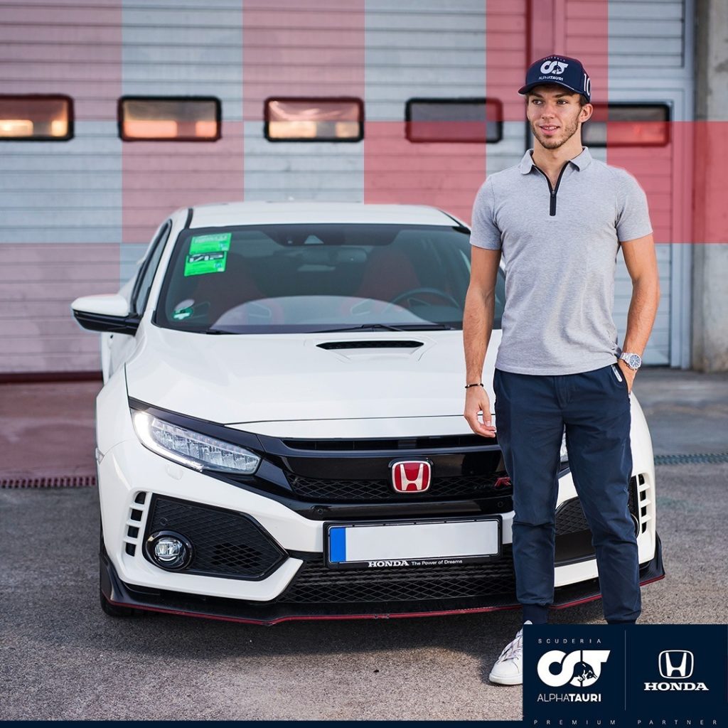+ Type R…  #PoweredByHonda @alphataurif1 @hondaracingf1...