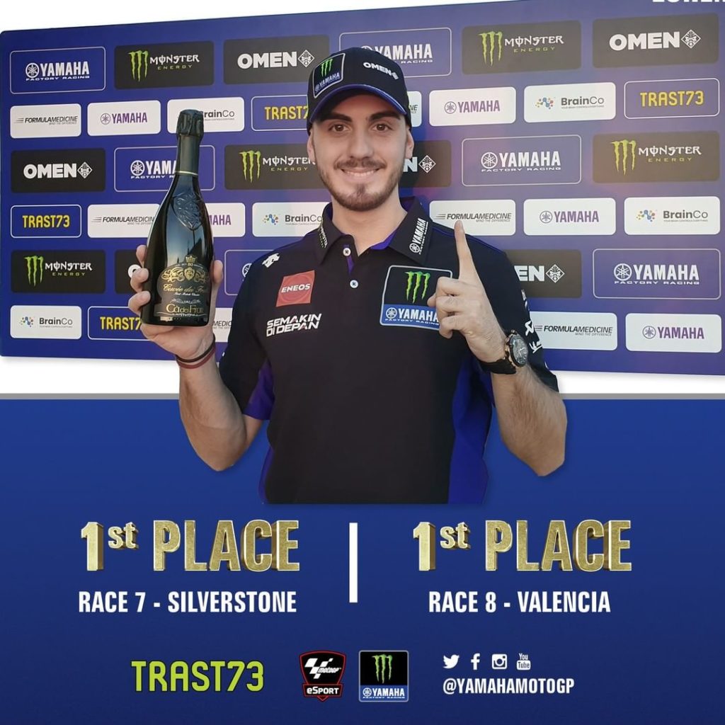 A dominant performance from @73trast in @motogpesport Global Series Round 4! 

S...