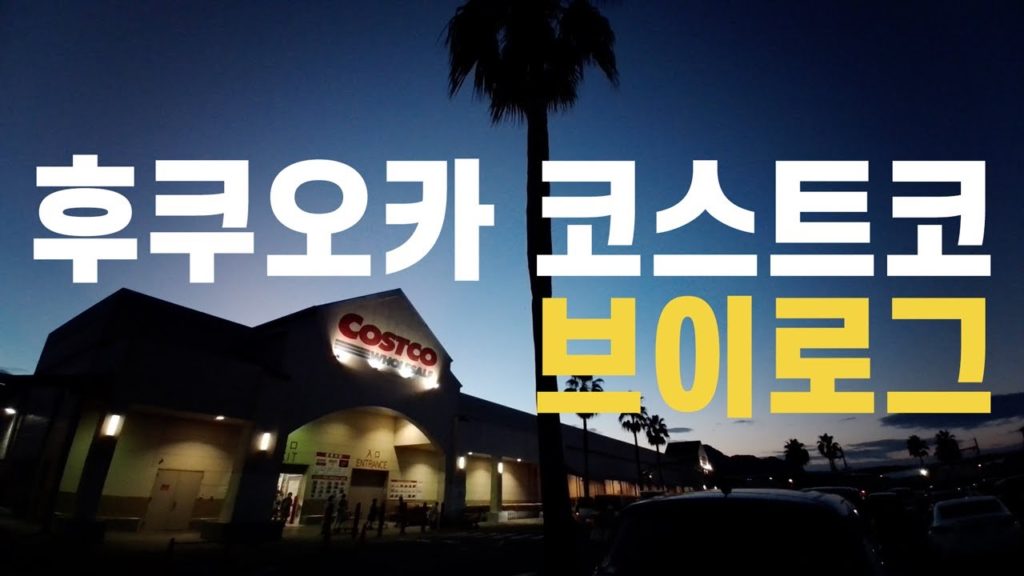 후쿠오카 일상 코스트코 vlog