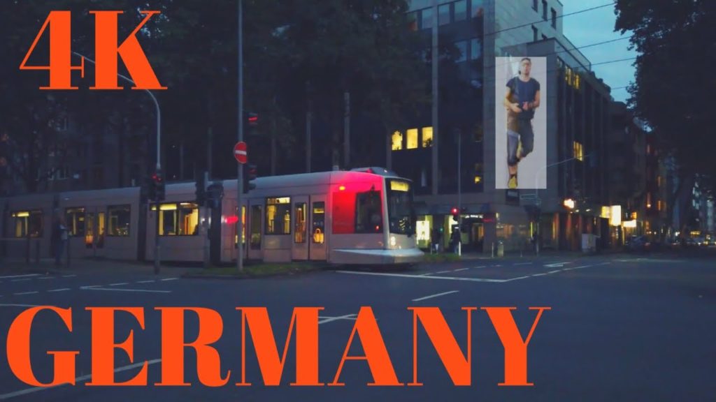 [4K] GERMANY, DUSSELDORF CITY. WALKING IN THE JAPANESE STREETS OF DUSSELDORF. 2/2
