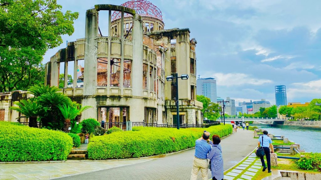 広島の散策 : Hiroshima A-Bomb Dome & Peace Memorial Park - Japan Walking Tour 4K