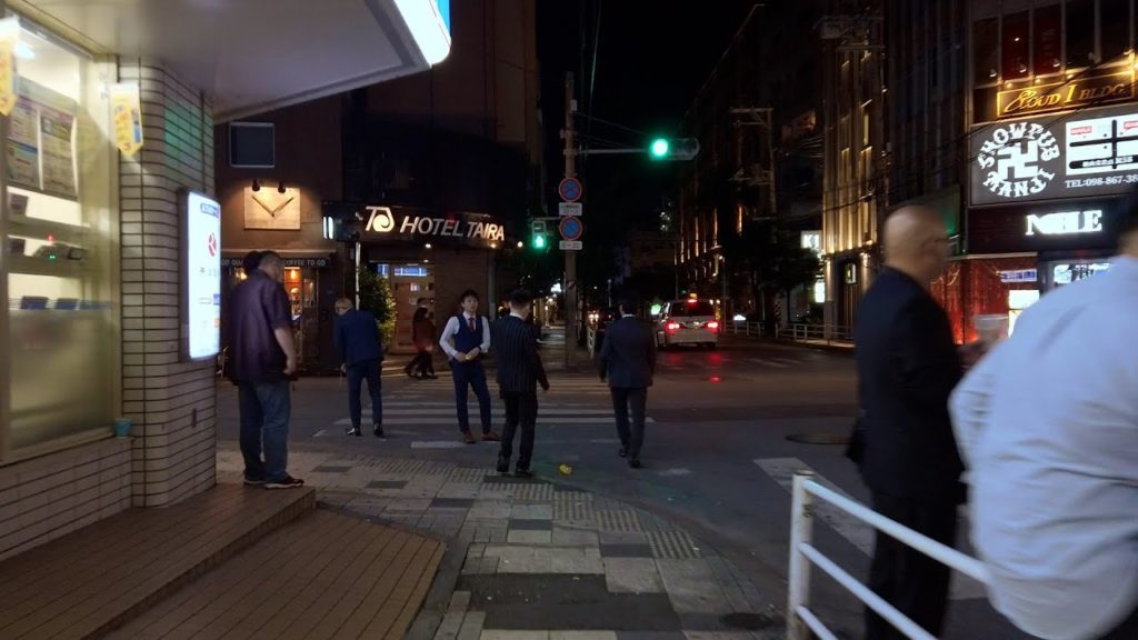 Okinawa：There are no people at night in downtown Okinawa "Matsuyama" / 沖縄の繁華街「松山」の夜に人がいない【2020.10】