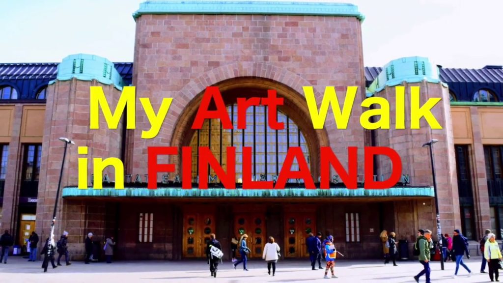 北欧/フィンランド /My ART Walk in Finland! Helsinki,The finnish glass museum /Music by  Ikson-Paradise