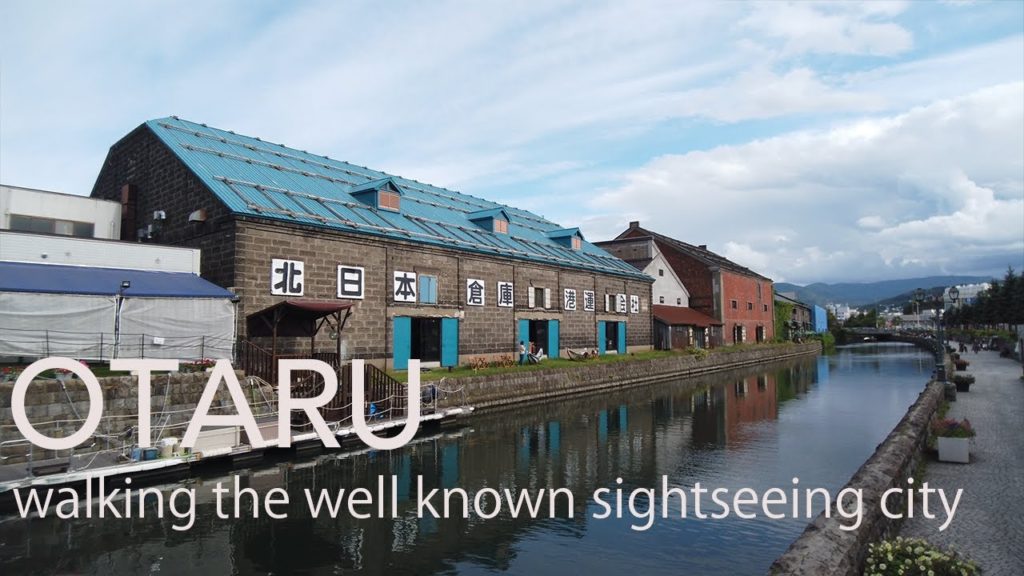 Walking Otaru | 4K with Binaural Audio