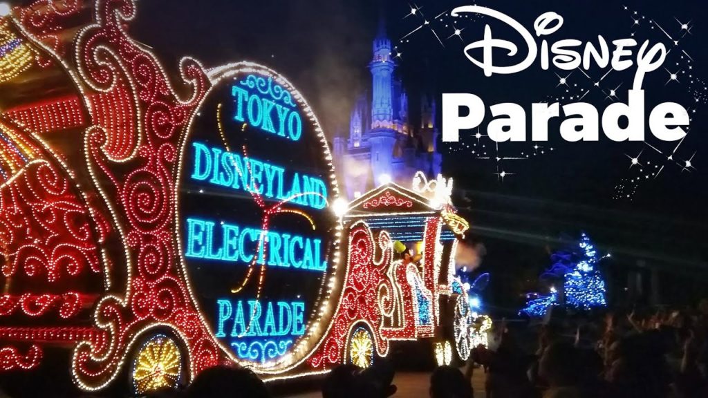 Magical Tokyo Disneyland electrical parade ("Dream Lights")