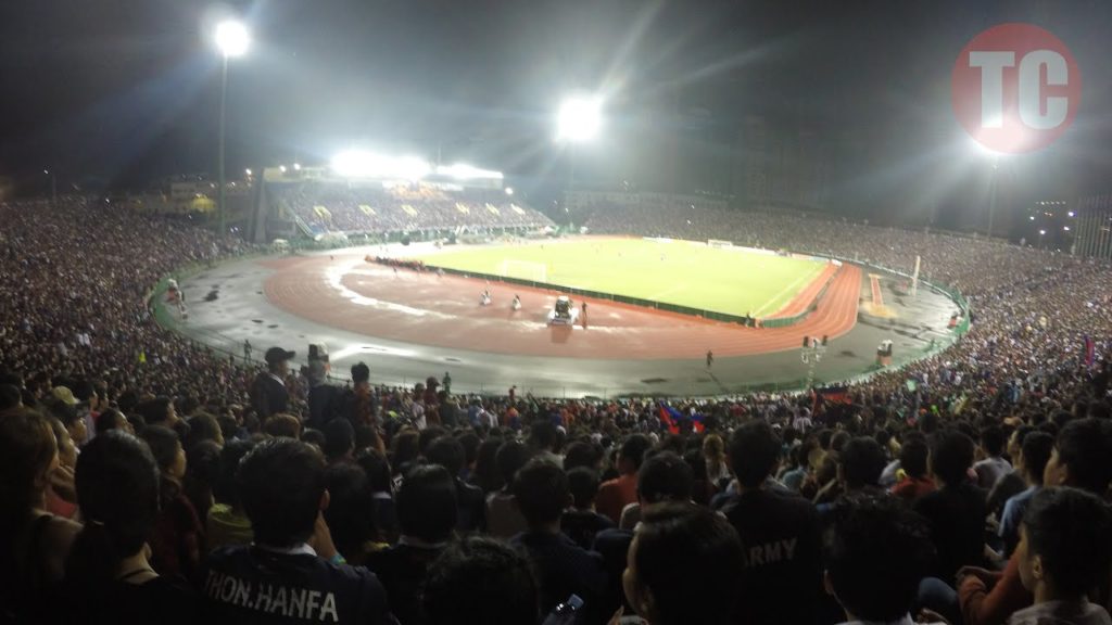[4K] Travel Channel #562 - Phnom Penh,Cambodia vs Japan Friendly Match in Olympic Stadium 04/12/2016