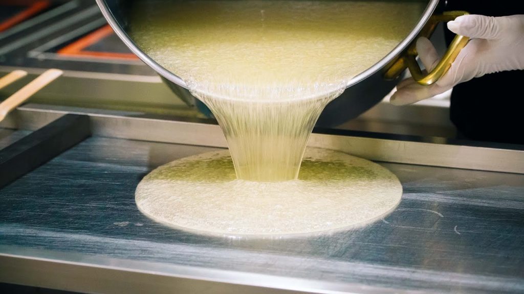 クリスマスキャンディー作り∥Handmade Candy Making∥パパブブレ∥Japanese Street Food