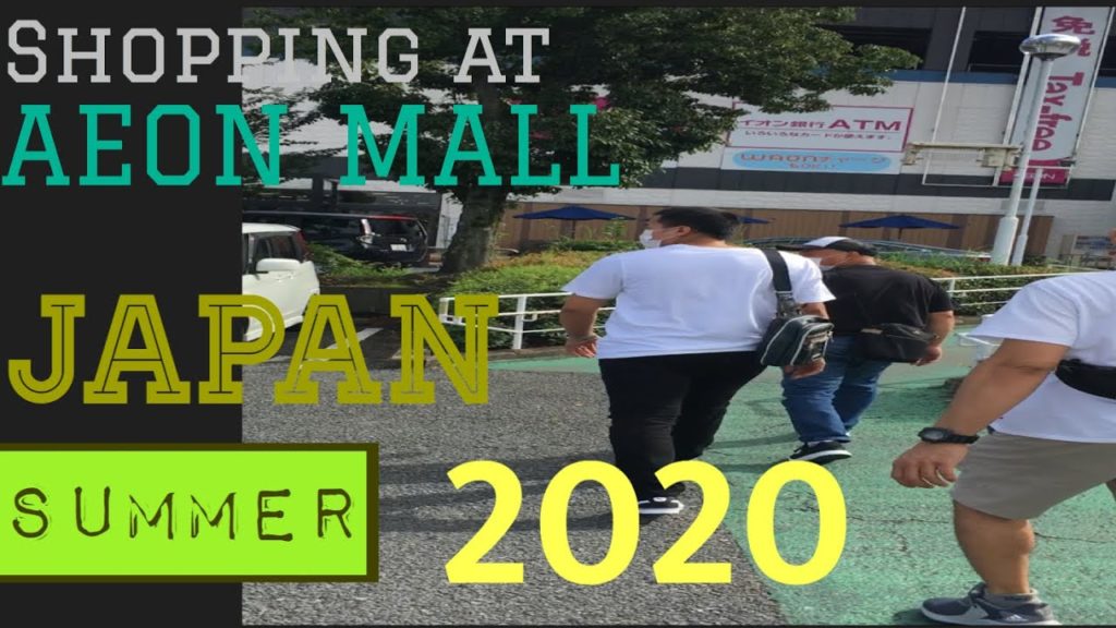 Travel vlog||SUMMER shopping at AEON MALL || JAPAN tour 2020 part.1