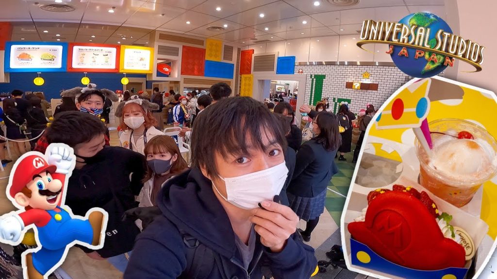 (Universal Studios Japan) New Super Mario Strawberry Waffle, Halloween Event Filled by Students #265 (Universal Studios Japan) New Super Mario Strawberry Waffle, Halloween Event Filled by Students #265
